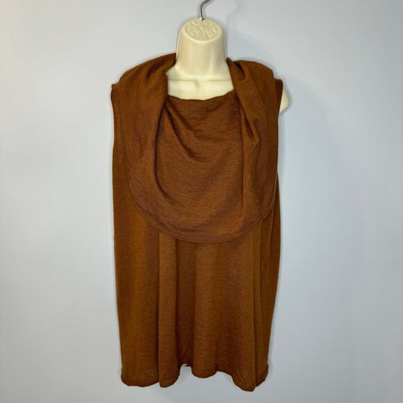 Missoni Italy Cashmere Silk Open Cowl Neck Sweater Lightweight Luxury S - Picture 3 of 14